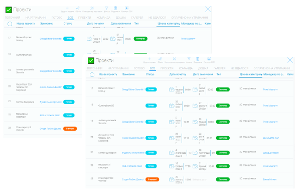 Огляд інтерфейсу CRM системи для бизнесу GudHub